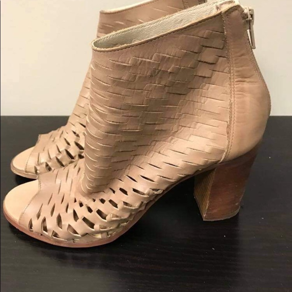 Open toe heels
